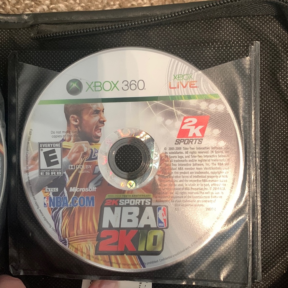 NBA 2k10 Xbox 360